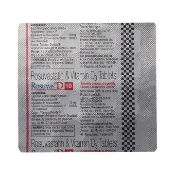 Rosuvas D 10 Tablet product image