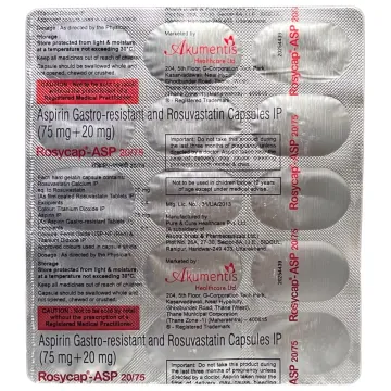 Rosycap Asp 20/75 Capsule product image
