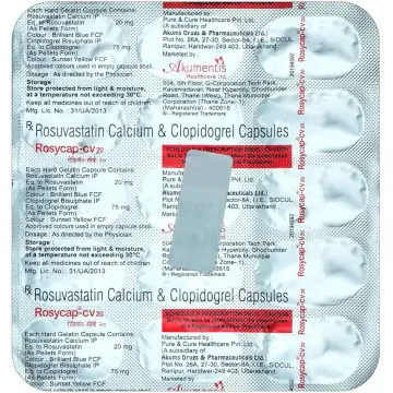 Rosycap Cv 20 Capsule product image