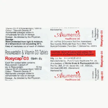 Rosycap D3 Tablet product image