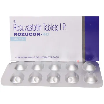 Rozucor 40 Tablet product image