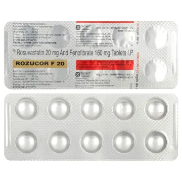 Rozucor F 20 Tablet product image