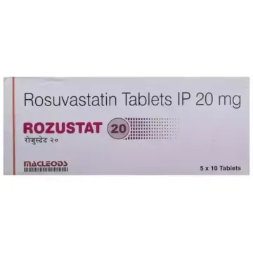 Rozustat 20 Tablet product image