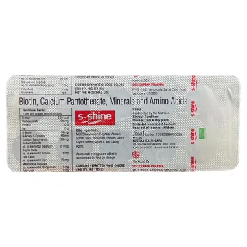 S Shine Tablet product image