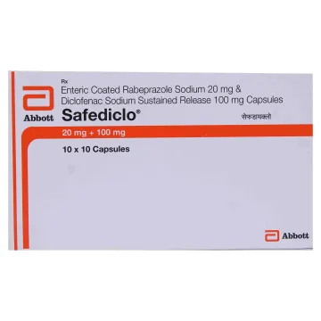 Safediclo 20mg/100mg Capsule Sr product image