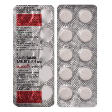 Salbetol 4 Tablet product image