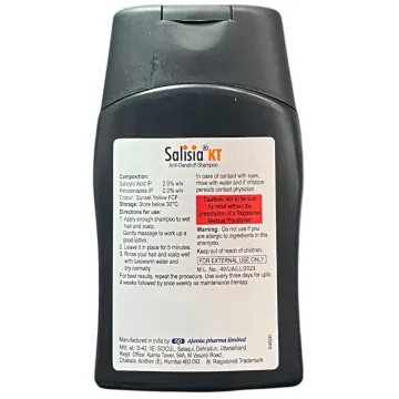 Salisia Kt Anti Dandruff Shampoo 75ml product image