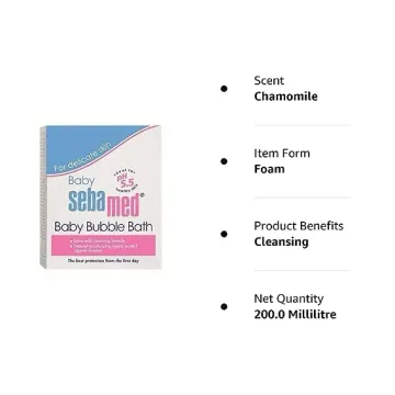 Sebamed Baby Bubble Bath 200ml product image