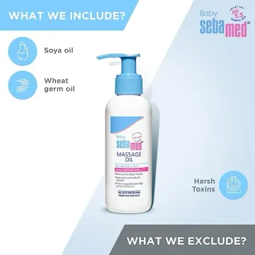 Sebamed Baby Massage Oil 150ml product image