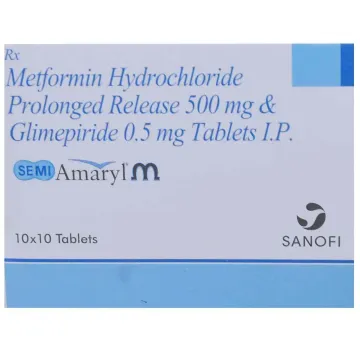Semi Amaryl M Tablet product image