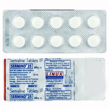 Sermind 25 Tablet product image