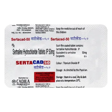 Sertacad 50 Tablet product image