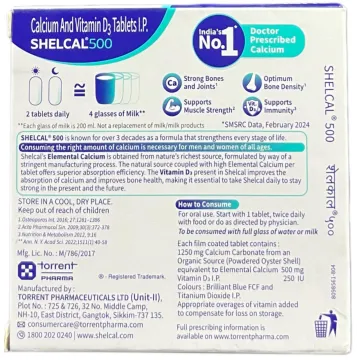 Shelcal 500 Tablet product image