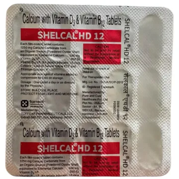 Shelcal Hd 12 Tablet product image