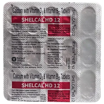 Shelcal Hd 12 Tablet product image