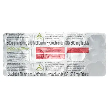 Sidia Met Xr 500 Tablet product image