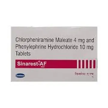 Sinarest Af Tablet product image