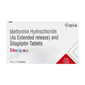 Sitacip M 100/1000 Tablet product image