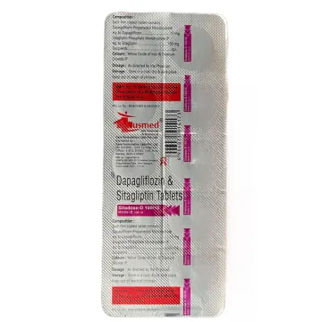 Sitadose D 100/10 Tablet product image