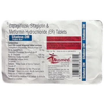 Sitadose Dm Tablet product image
