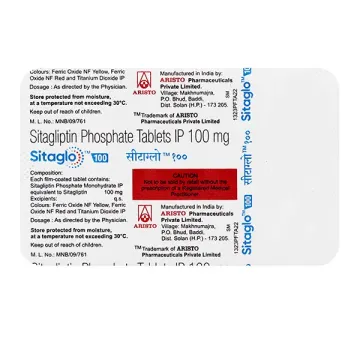 Sitaglo 100 Tablet product image