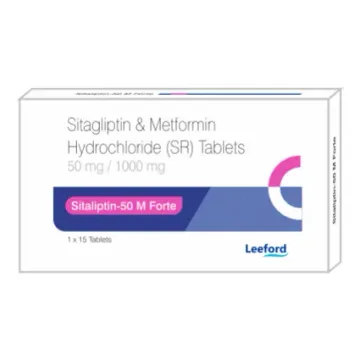 Sitaliptin 50 M Forte Sr Tablet product image