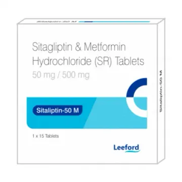 Sitaliptin 50 M Sr Tablet product image