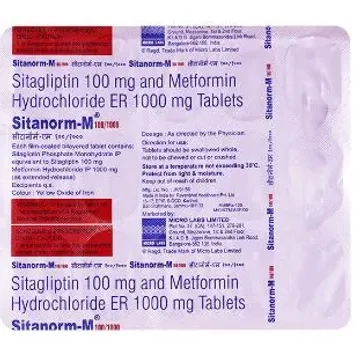 Sitanorm M 100/1000 Tablet product image