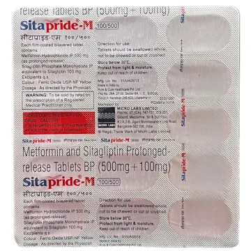 Sitapride M 100/500 Tablet product image