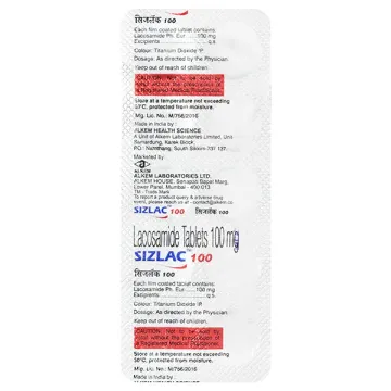 Sizlac 100 Tablet product image