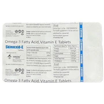 Skinocxid E Tablet product image