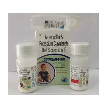 Sovaclam Forte Dry Syrup 30ml product image