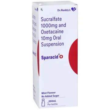 Sparacid O Mint Suspension 200 Ml product image