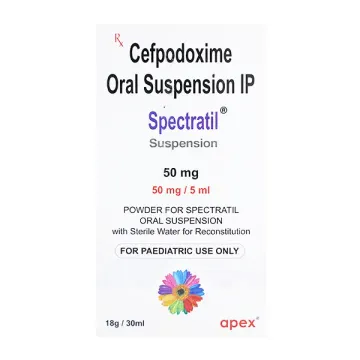 Spectratil 50 Syrup 30ml product image