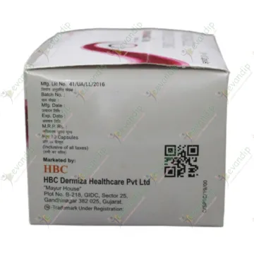 Sporamiz 100mg Capsule product image