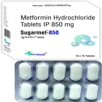 Sugarmet 850mg Tablet Sr product image