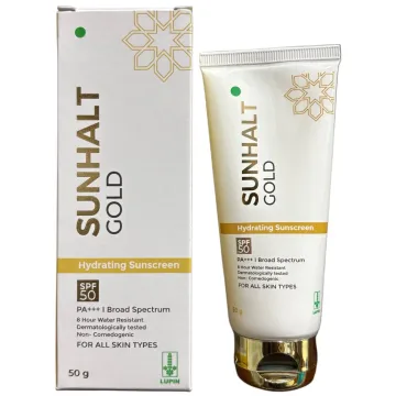 Sunhalt Gold Spf 50 Sunscreen 50gm product image
