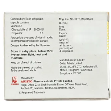 Super D3 60000 Iu Chewable Tablet product image