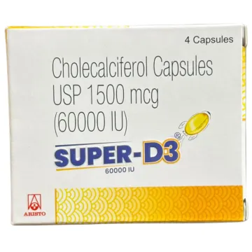Super D3 60000iu Chewable Tablet product image