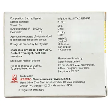 Super D3 60000iu Chewable Tablet product image