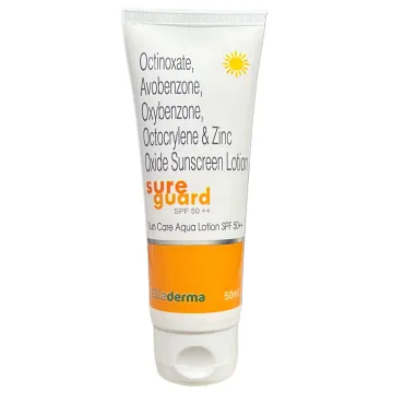 Sureguard Spf 50++ Sun Care Aqua Lotion 50ml product image