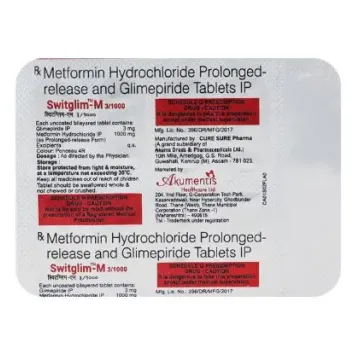 Switglim M 3/1000 Tablet product image