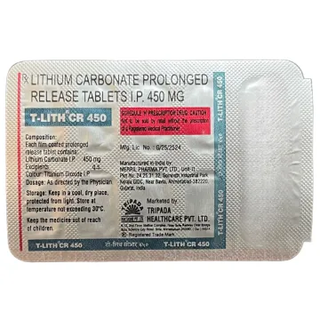 T Lith Cr 450 Tablet product image