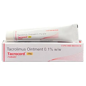 Tacrocord 0.1% Ointment 10gm product image