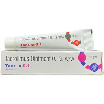Tacrox 0.1% Ointment 10gm product image