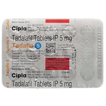 Tadaflo 5 Tablet product image
