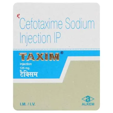 Taxim 125mg Injection product image
