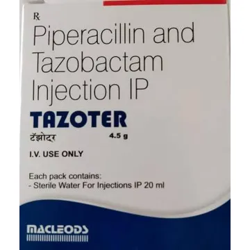 Tazoter 4.5gm Injection product image