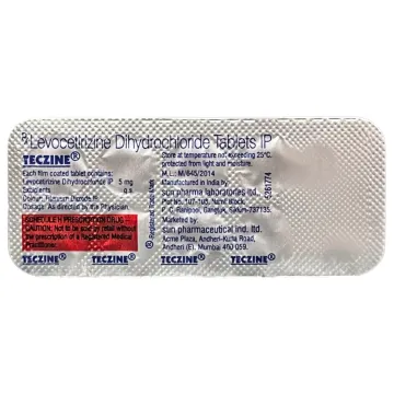 Teczine 5 Tablet product image
