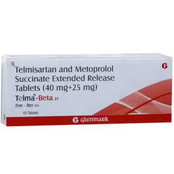 Telma Beta 25 Tablet product image